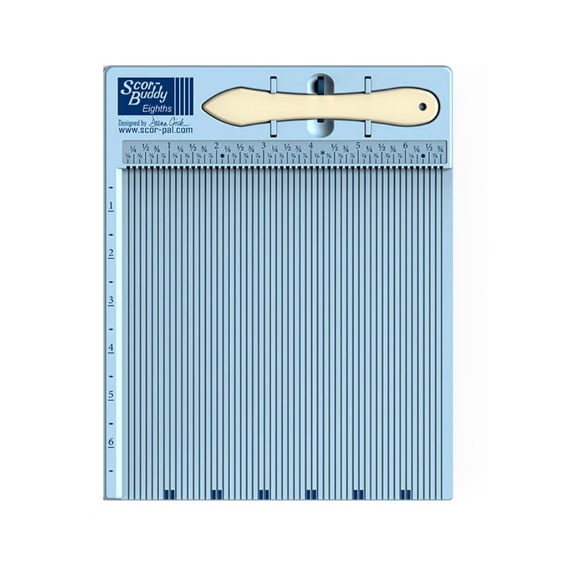 Scor-Pal Scor-Buddy Eighths Mini Scoring Board 9"x7.5" Imperial, Multi - Image 4